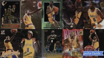 rare kobe rookie cards 1996/97 INKcredible #BG15 Behind the Glass GOLD Bryant Card ! Rookie Card that was never Issued! Los Angeles Lakers Future Hall of Famer! Shipped in Ultra Pro Top This item would make a great addition to any sports memorabilia collection!. What's the value of a