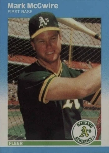 rare mark mcgwire baseball cards Amazon.com: 1987 Topps #366 Mark McGwire RC Rookie MLB Baseball Trading Card : Collectibles & Fine Art