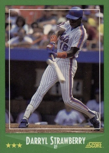 rare 1988 score baseball cards 30 Most Valuable 1988 Score Baseball Cards