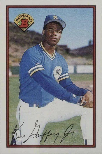 ken griffey jr rare rookie card 1993 Topps Jr. Promo Sample Baseball : Collectibles & Fine Art Ken Griffey Jr.'s Most Graded