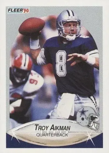 rare fleer 90 football cards 1990 Fleer Football Cards