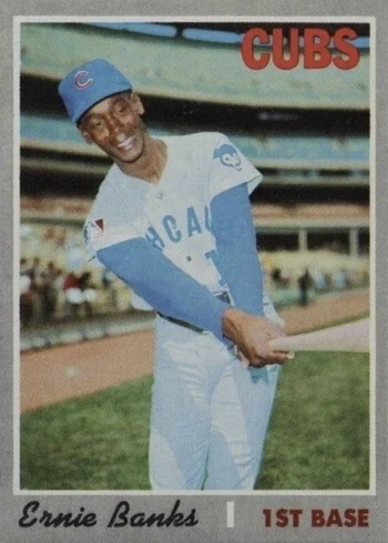 1970 Topps #630 Ernie Banks Baseball Card