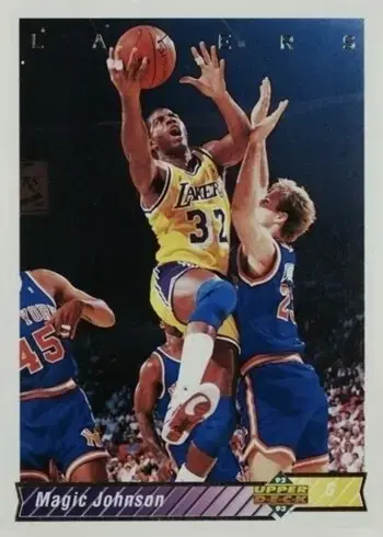 1992 Upper Deck #32 Magic Johnson Basketball Card