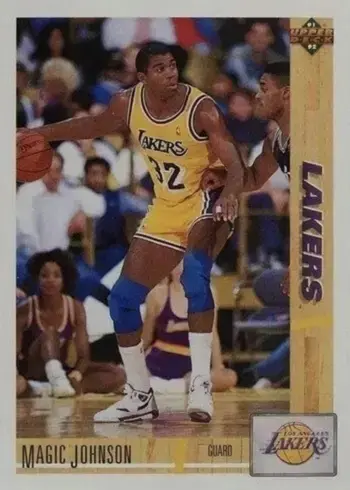 1991 Upper Deck #45 Magic Johnson Basketball Card