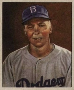 1950 Bowman #21 Pee Wee Reese Baseball Card