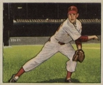 1950 Bowman #32 Robin Roberts Baseball Card