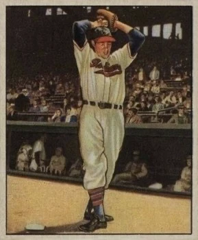 1950 Bowman #6 Bob Feller Baseball Card