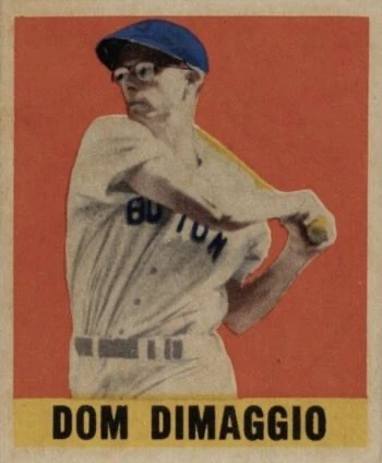 1948 Leaf #75 Dom DiMaggio Baseball Card