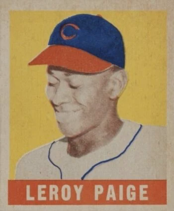 1948 Leaf #8 Satchel Paige Rookie Card