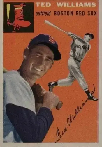 1954 Topps #1 Ted Williams Baseball Card