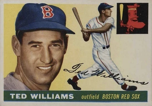 1955 Topps #2 Ted Williams Baseball Card
