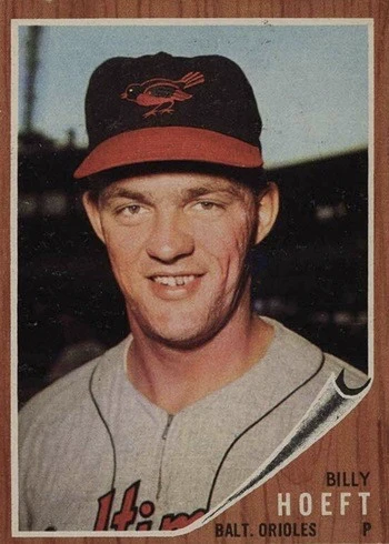 1962 Topps #134 Billy Hoeft Baseball Card
