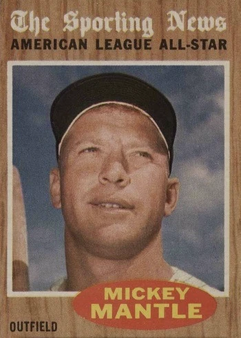 1962 Topps #471 Mickey Mantle Baseball Card