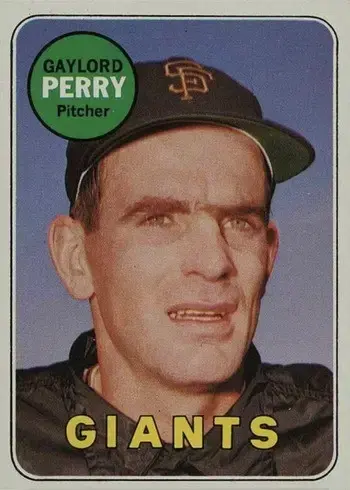 1969 Topps #485 Gaylord Perry Baseball Card