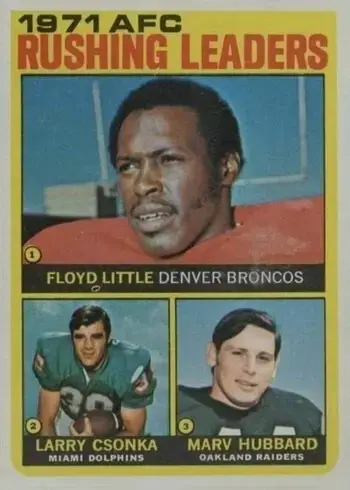 1972 Topps #1 Larry Csonka