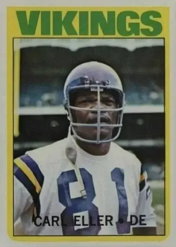 1972 Topps #20 Carl Eller Football Card