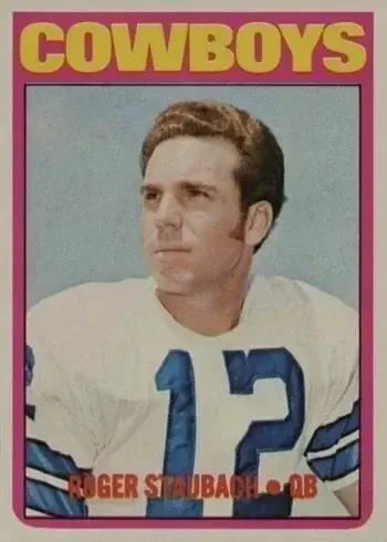 1972 Topps #200 Roger Staubach Rookie Card