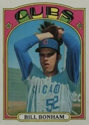 1972 Topps #29 Bill Bonham Baseball Card