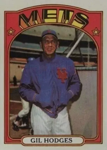 1972 Topps #465 Gil Hodges Baseball Card