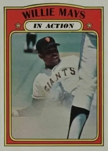 1972 Topps #50 Willie Mays Baseball Card