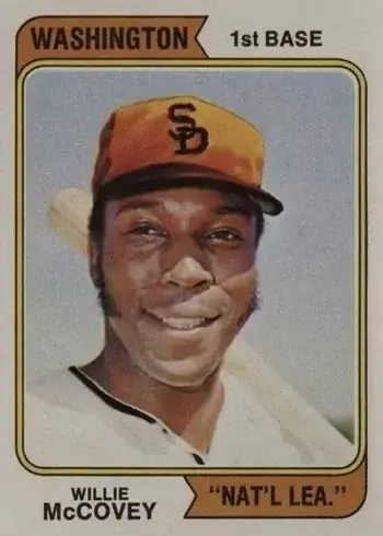 1974 Topps #250 Willie McCovey Baseball Card