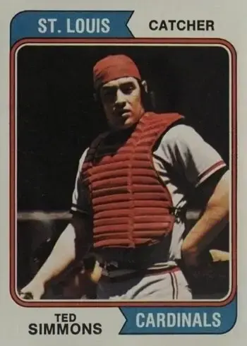 1974 Topps #260 Ted Simmons Baseball Card