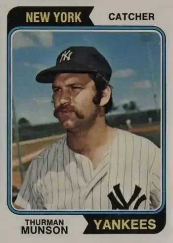 1974 Topps #340 Thurman Munson Baseball Card