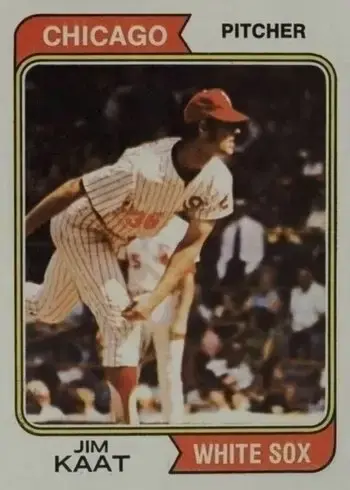 1974 Topps #440 Jim Kaat Baseball Card