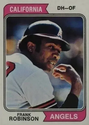 1974 Topps #55 Frank Robinson Baseball Card