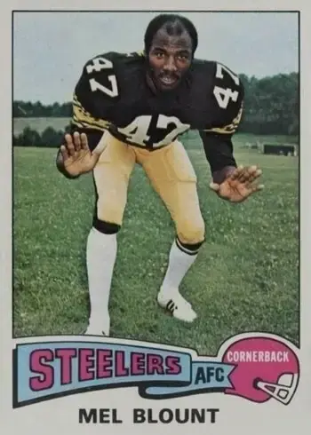 1975 Topps #12 Mel Blount Rookie Card