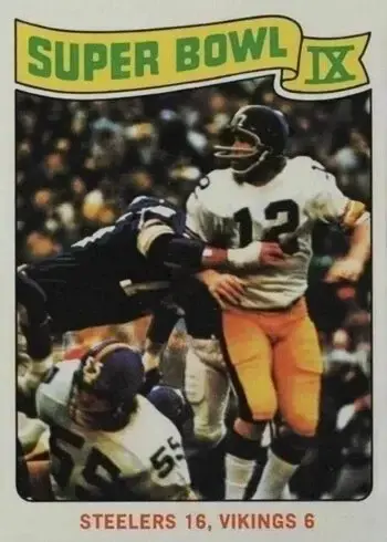 1975 Topps #528 Terry Bradshaw