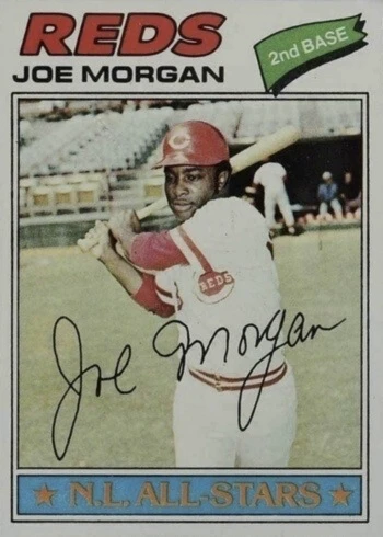 1977 Topps #100 Joe Morgan Baseball Card
