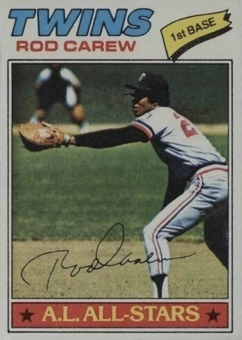 1977 Topps #120 Rod Carew Baseball Card