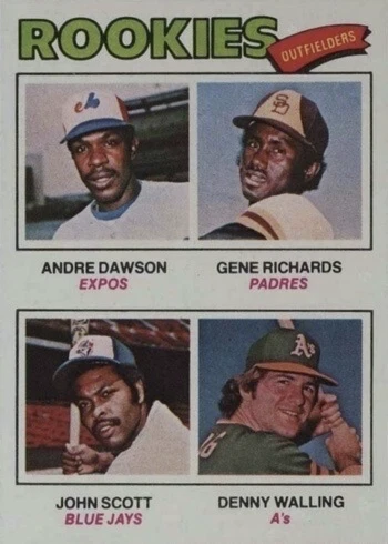 1977 Topps #473 Andre Dawson Rookie Card
