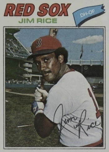1977 Topps #60 Jim Rice Baseball Card