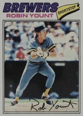 1977 Topps #635 Robin Yount Baseball Card