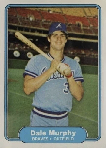1982 Fleer #443 Dale Murphy Baseball Card