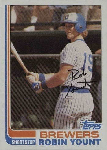 1982 Topps #435 Robin Yount Baseball Card