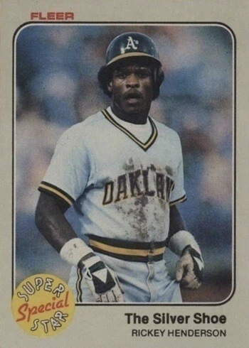 1983 Fleer #639 Rickey Henderson Baseball Card