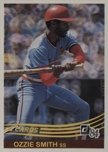 1984 Donruss #59 Ozzie Smith Baseball Card