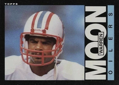 1985 Topps #251 Warren Moon Rookie Card