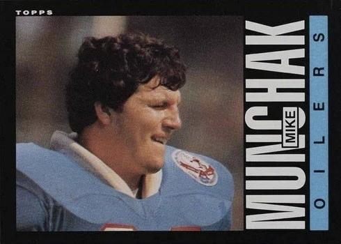 1985 Topps #253 Mike Munchak Rookie Card