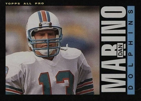1985 Topps #482 Dan Marino Football Card