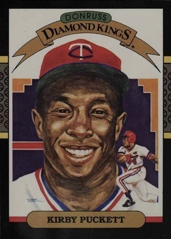 1987 Donruss #19 Kirby Puckett Baseball Card