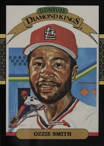 1987 Donruss #5 Ozzie Smith Baseball Card