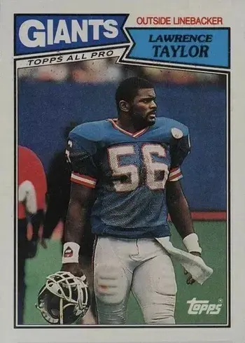 1987 Topps #26 Lawrence Taylor Football Card