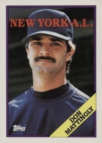 1988 Topps #300 Don Mattingly Baseball Card