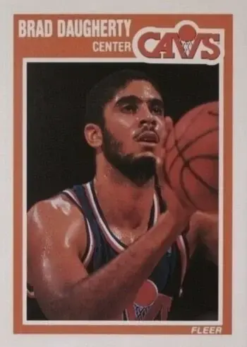 1989 Fleer #25 Brad Daugherty Basketball Card