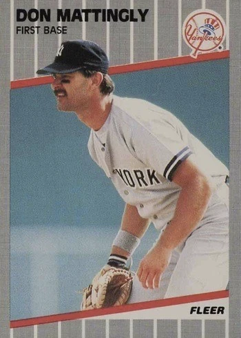 1989 Fleer #258 Don Mattingly Baseball Card