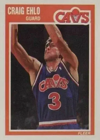 1989 Fleer #26 Craig Ehlo Rookie Card